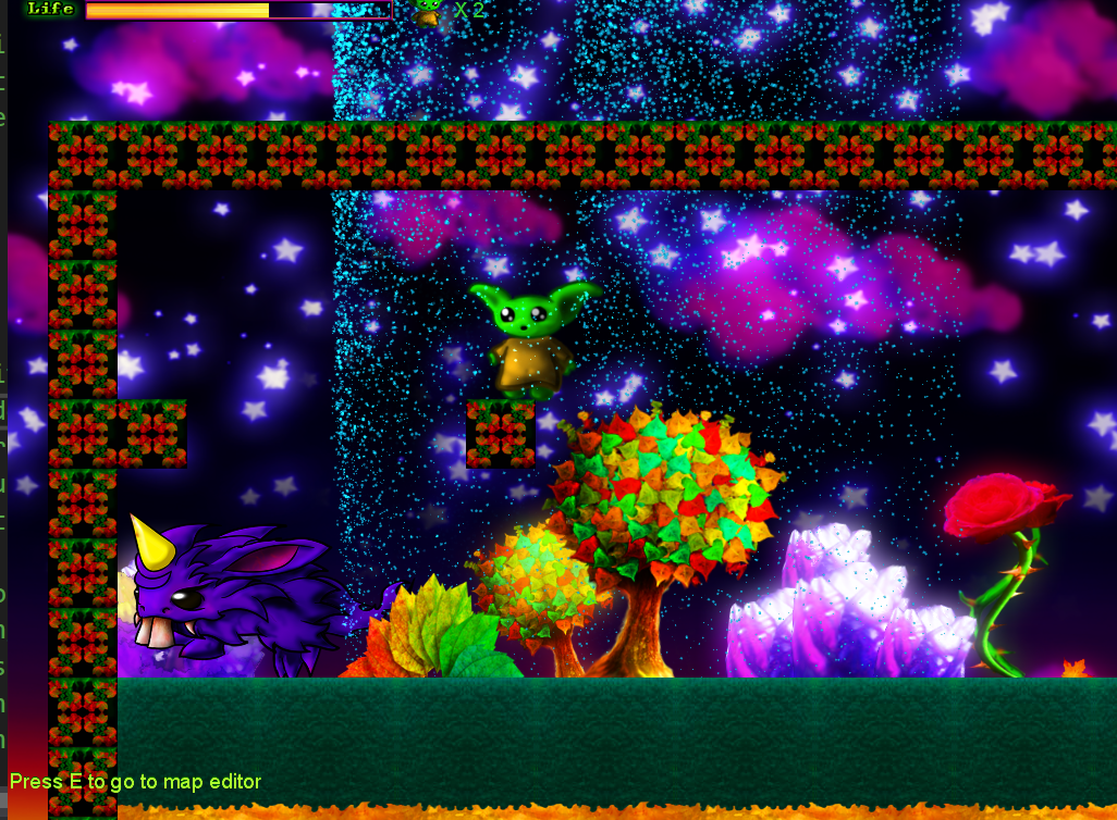 MonoGame Platformer Gameplay - Player vs Monster