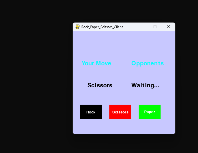 Waiting for Players Interface