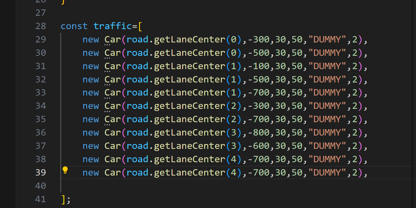 Traffic Generation Code
